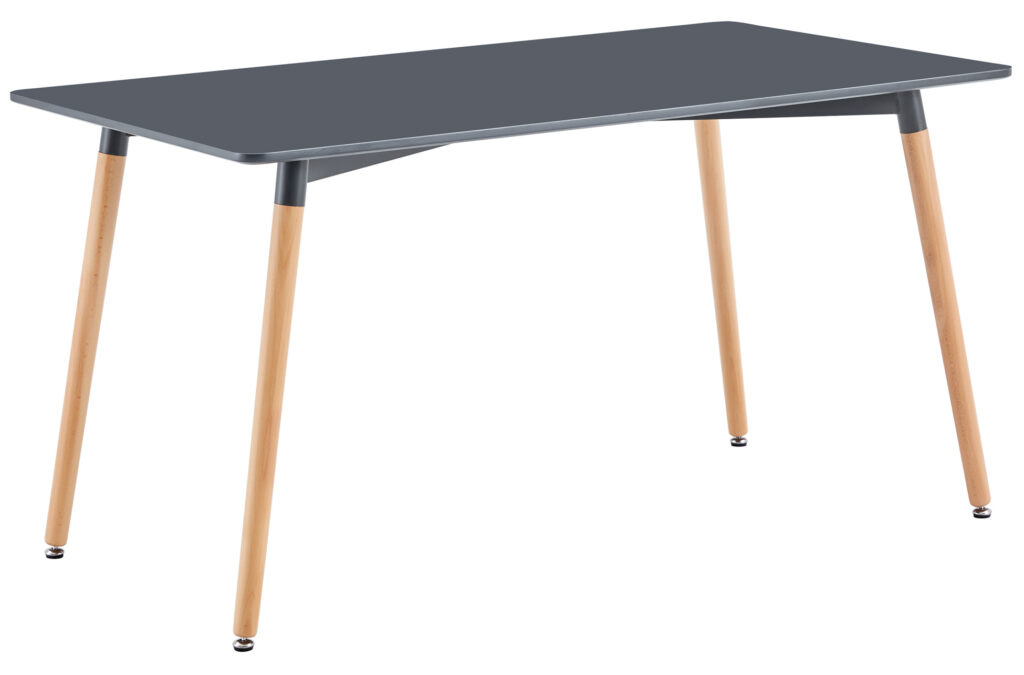 Mesa comedor fija Nordika gris / haya