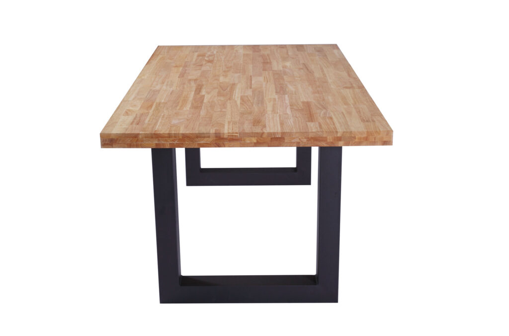 Mesa comedor fija Loft roble Nordish / negro