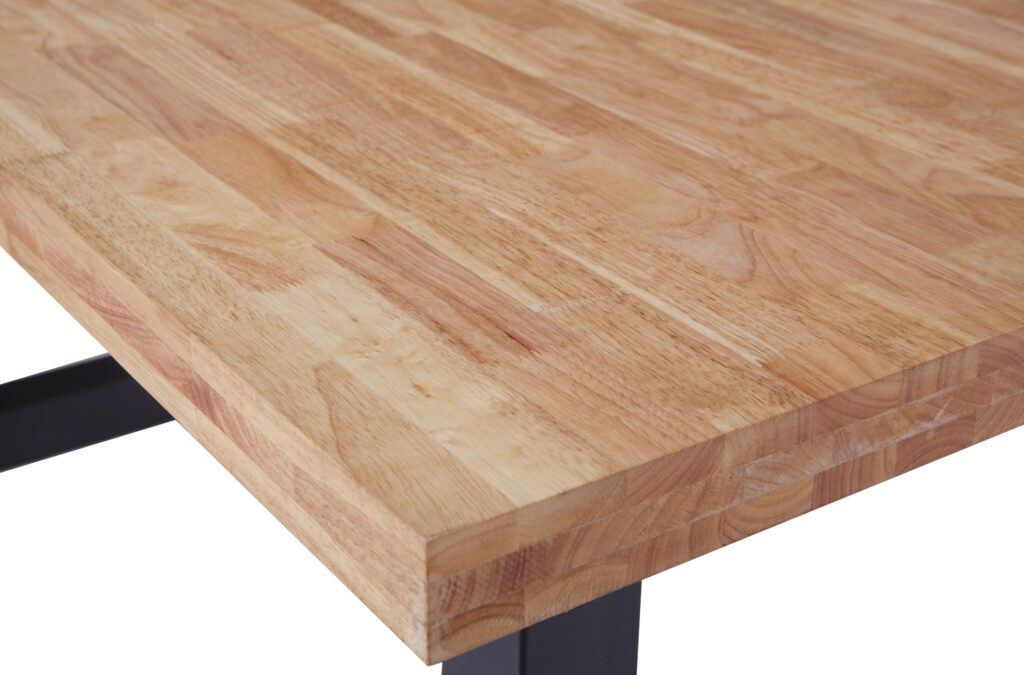 Mesa comedor fija Loft roble Nordish / negro