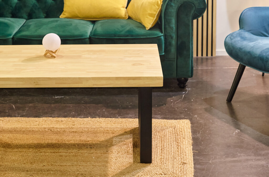 Mesa centro elevable Loft roble Nordish / negro