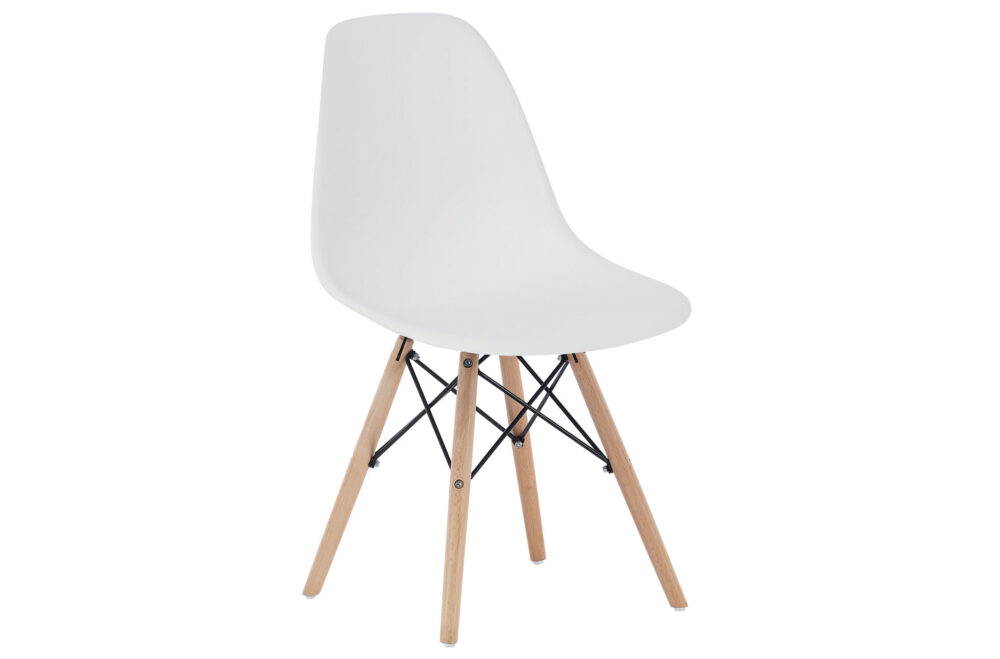 Silla Comedor Pata Nórdica Modelo París Blanco.