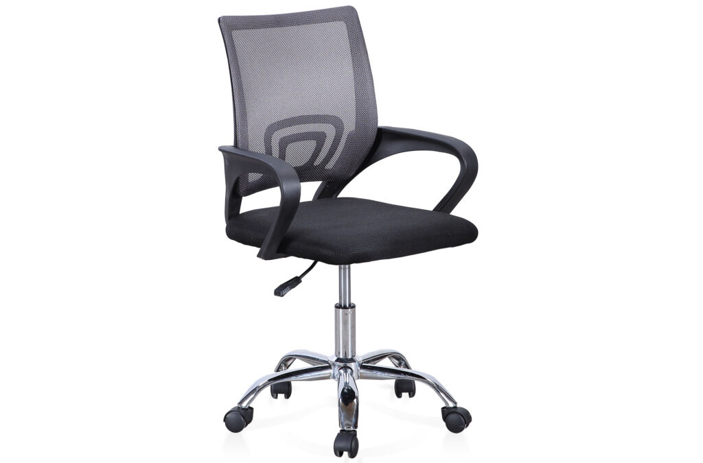 Silla de oficina giratoria modelo Vita negro / gris