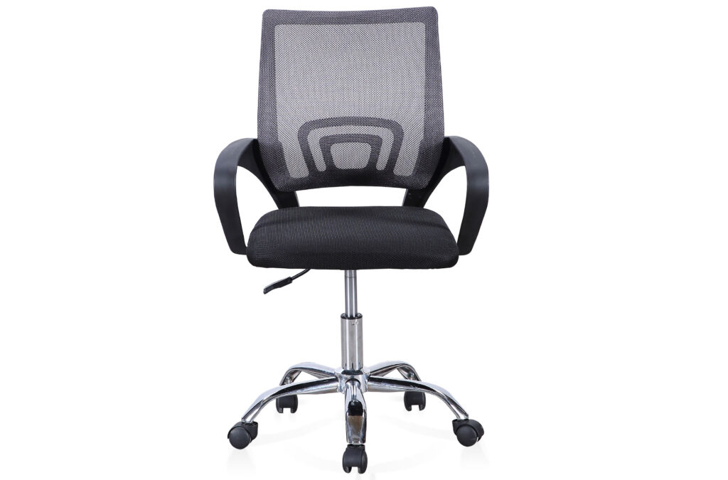 Silla de oficina giratoria modelo Vita negro / gris
