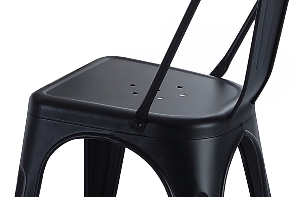 Silla comedor Tolix negro