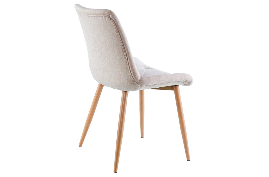 Silla comedor Marlene tejido beige / Oak