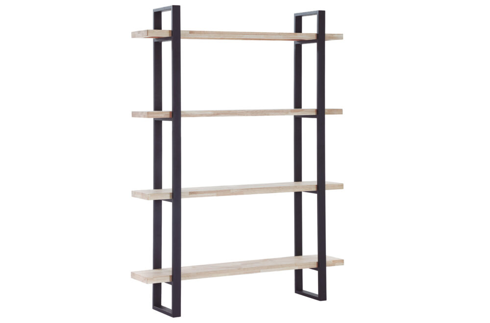 Estantería Alta Steve Roble Nordish / Negro.