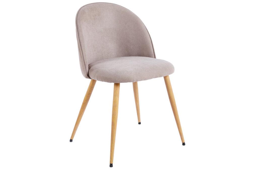 Silla comedor Evora tejido beige / Oak