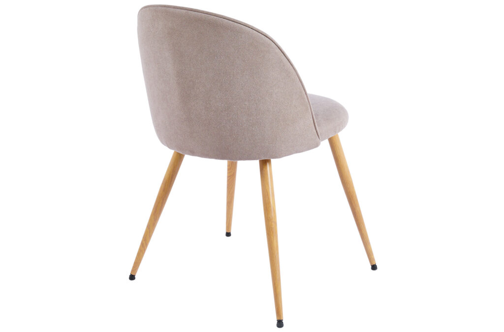 Silla comedor Evora tejido beige / Oak