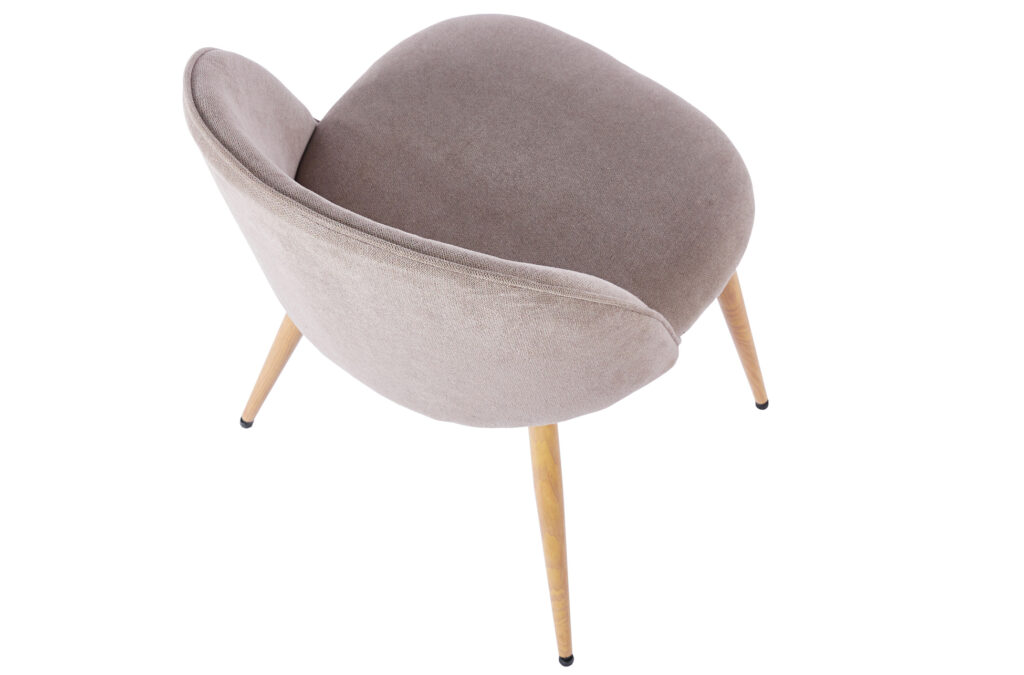 Silla comedor Evora tejido beige / Oak