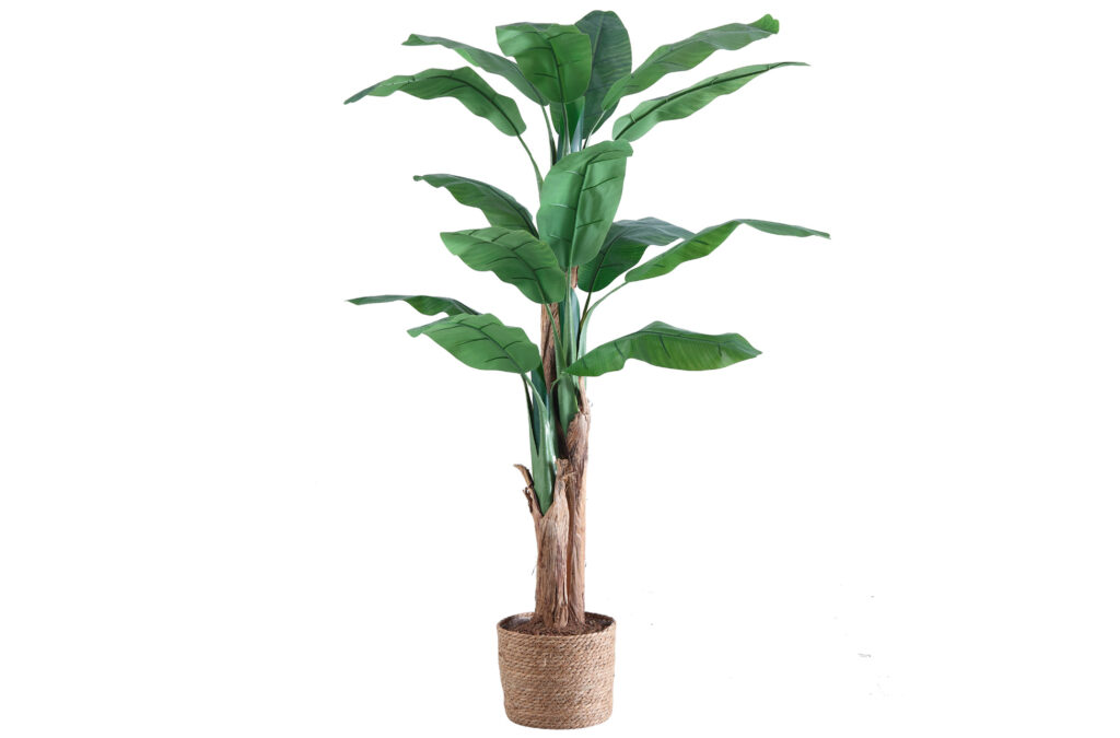 Cesto Esparto para Planta Artificial
