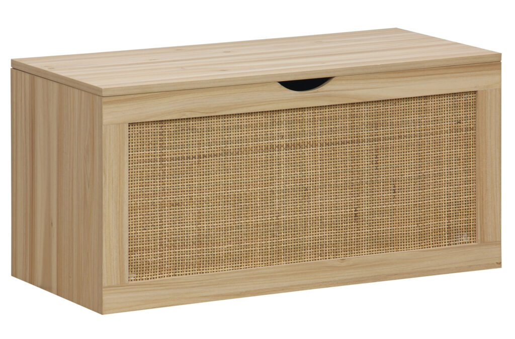 Baúl Decor pino / rattan