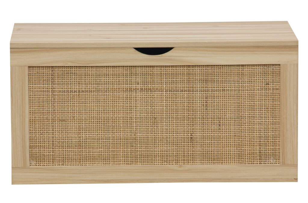Baúl Decor pino / rattan