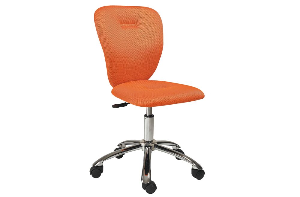 SILLA GIRATORIA TREX RED TRANSPIRABLE NARANJA