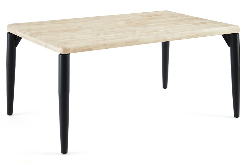 Mesa Comedor Fija Moon 160 X 100 Cm Nordish / Negro