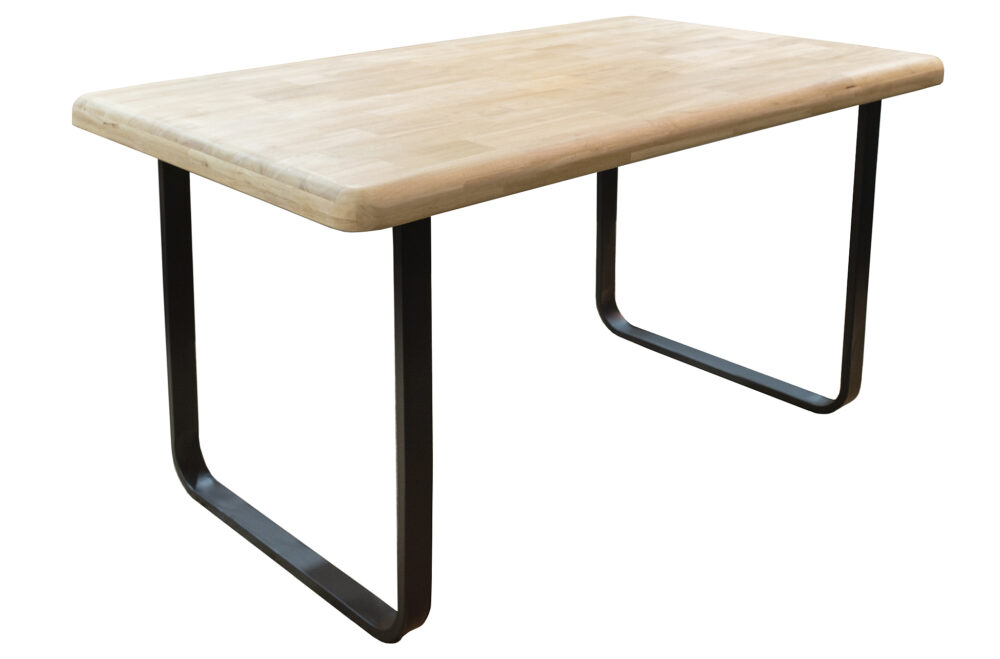 Mesa Comedor Fija Smooth 140 X 80 Cm Nordish / Negro