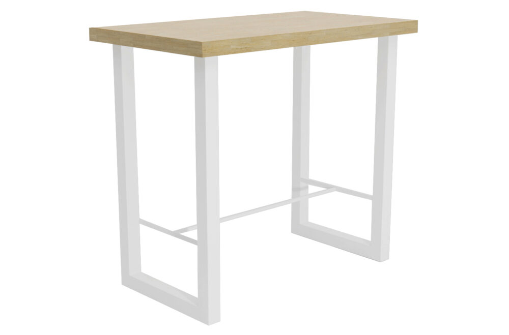 MESA ALTA LOFT 120 X 70 CM ROBLE NORDISH / BLANCO.