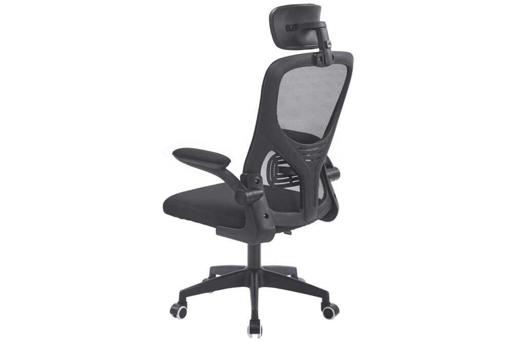 Sillon giratorio con reposacabezas AERO red transpirable negro