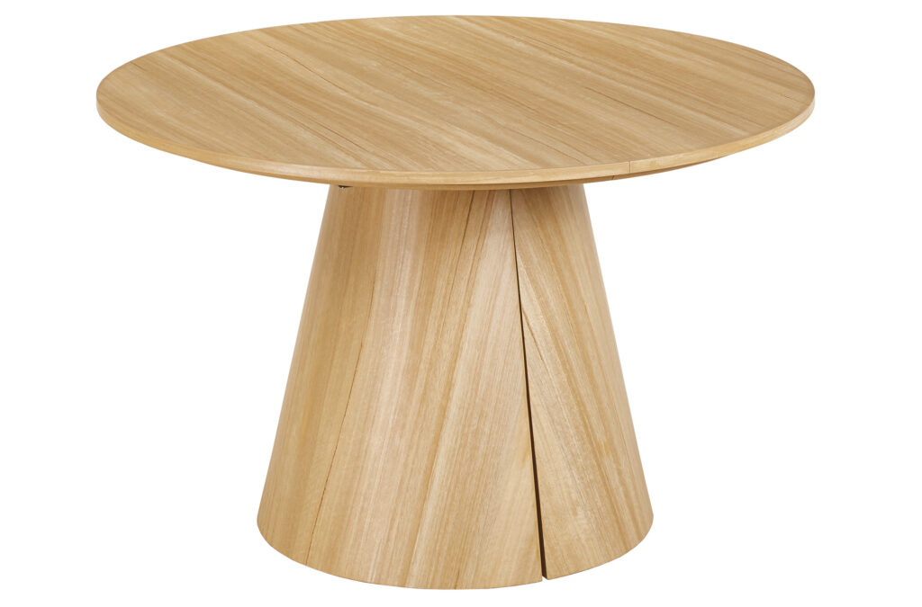 Mesa comedor redonda extensible DAMIANO OAK