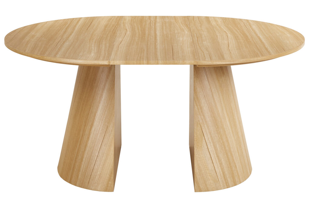 Mesa comedor redonda extensible DAMIANO OAK