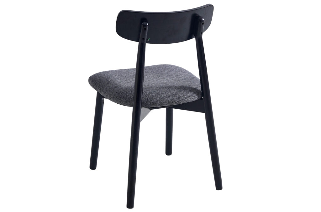 Silla comedor SHIA gris / negro