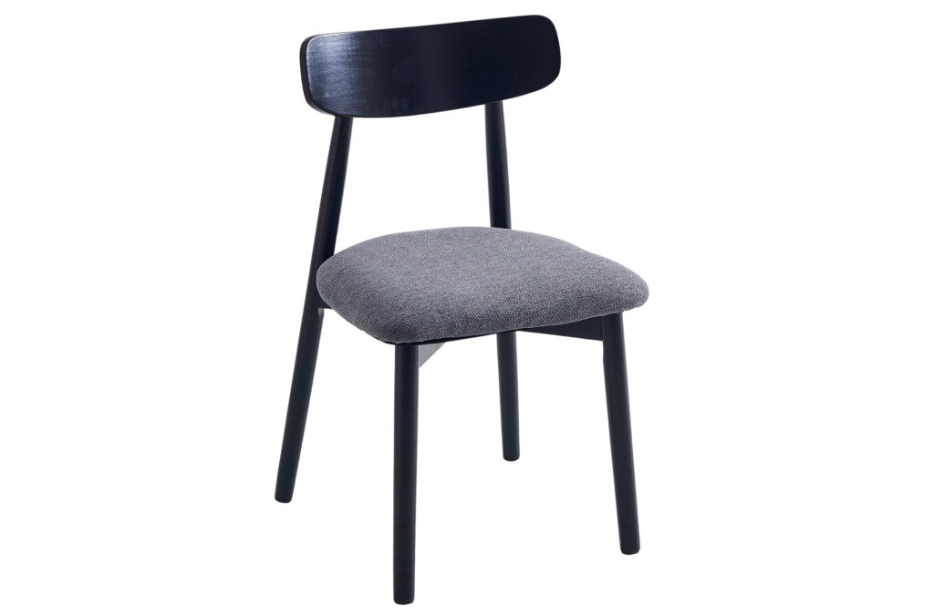 Silla comedor SHIA gris / negro