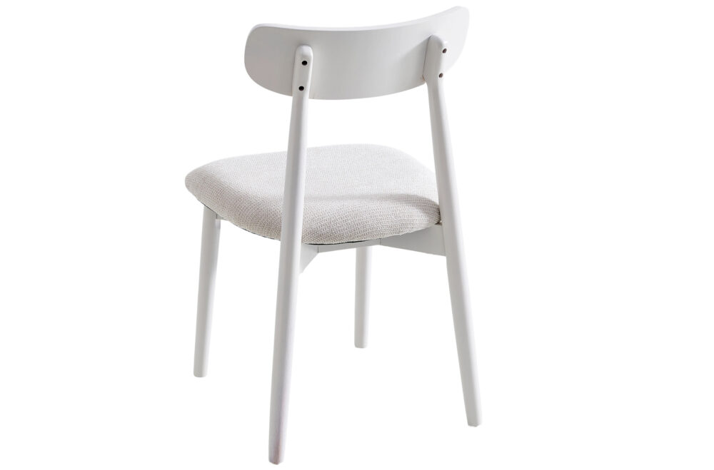 SILLA COMEDOR SHIA BEIGE / BLANCO