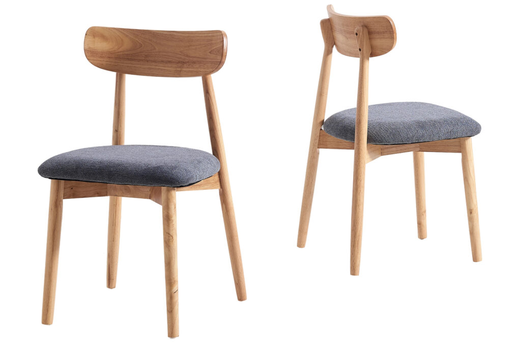 Silla comedor SHIA gris / nature
