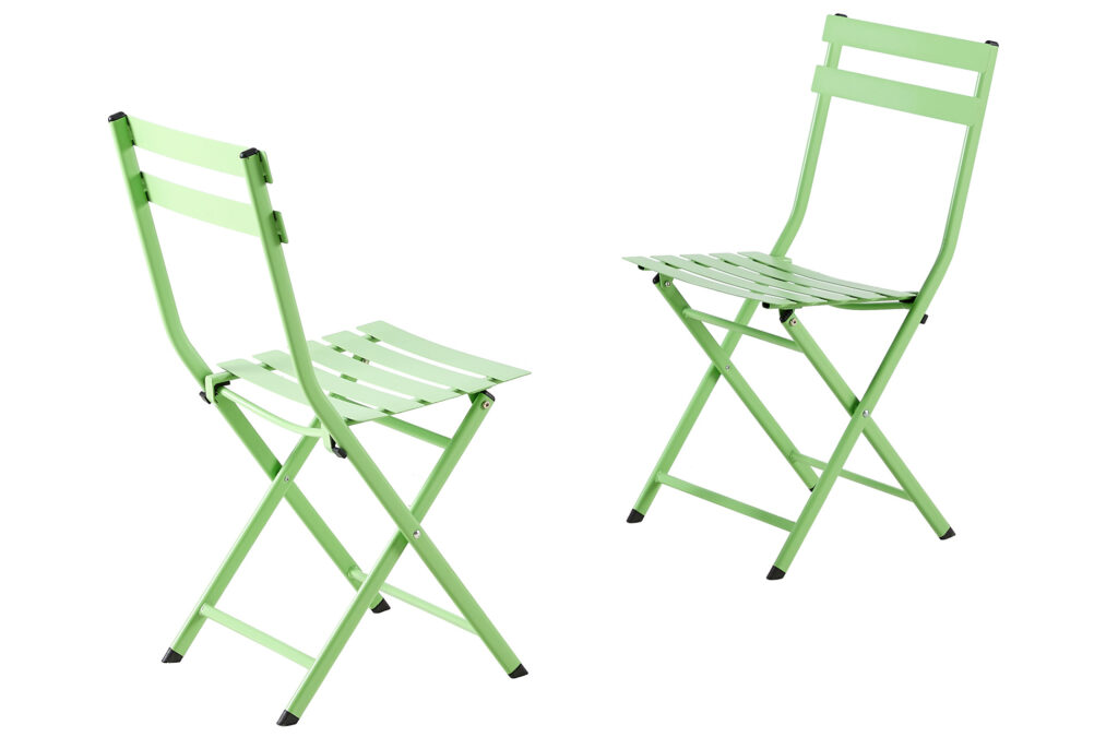 Set CAFE TERRAZA color pistacho
