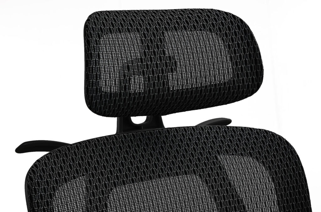 Sillon giratorio ERGO red transpirable negro / estructura NEGRA