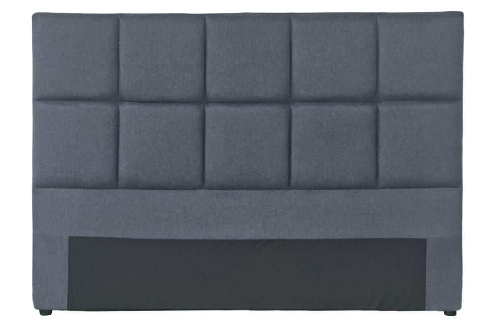 CABECERO TAPIZADO LUMOS 160 CM TEJIDO GRIS
