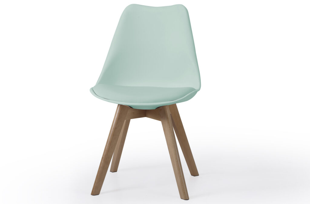 Silla de comedor Bistro verde agua