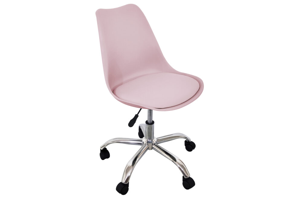 Silla de escritorio giratoria Enjoy rosa