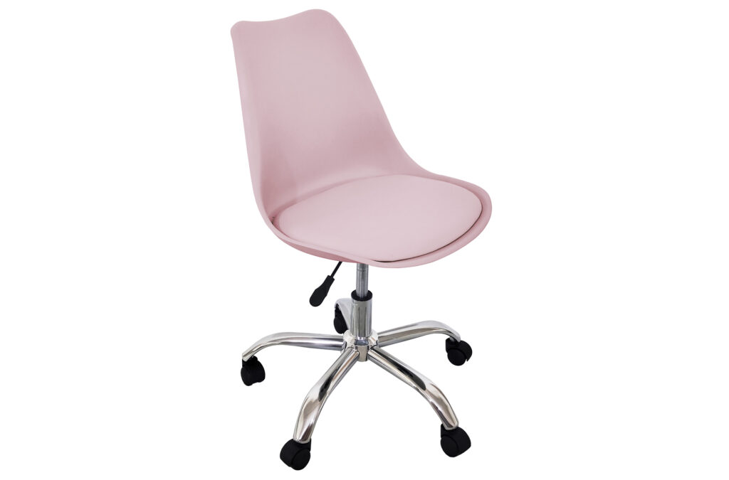 Silla de escritorio giratoria Enjoy rosa