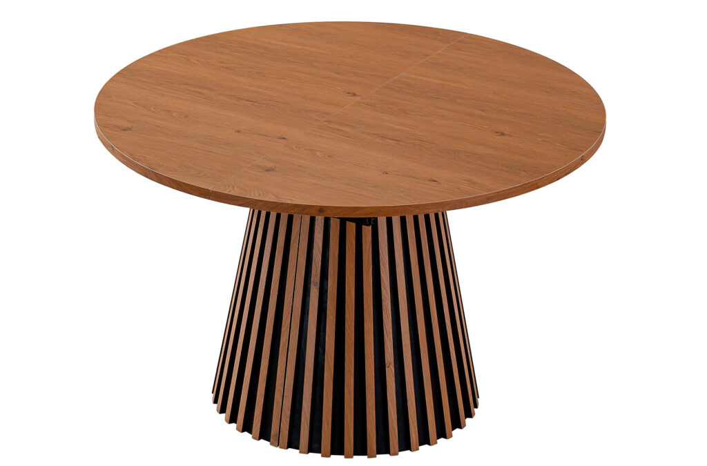 Mesa de comedor extensible Brandon 120-200 cm en nogal