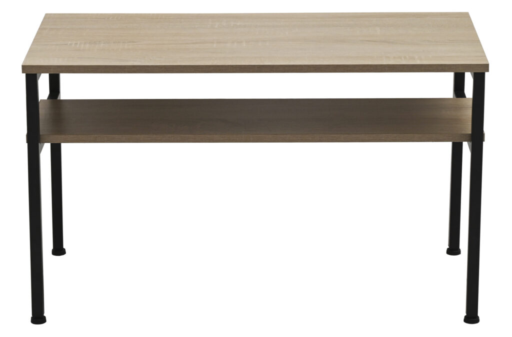 Mesa de centro Deck en roble y negro