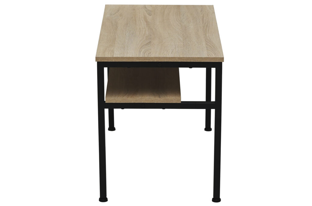 Mesa de centro Deck en roble y negro