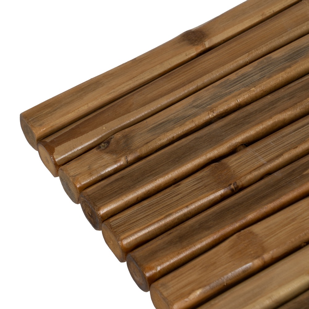Mesa de centro natural bambú, 100x70x36