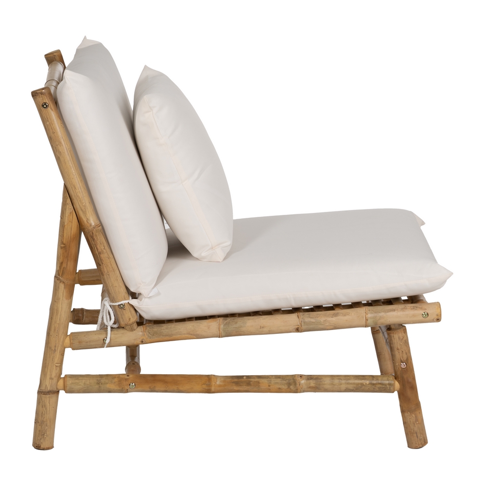 Sillón natural bambú