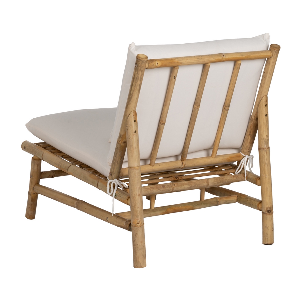 Sillón natural bambú