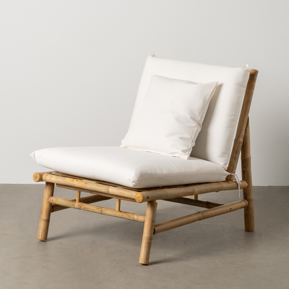 Sillón natural bambú
