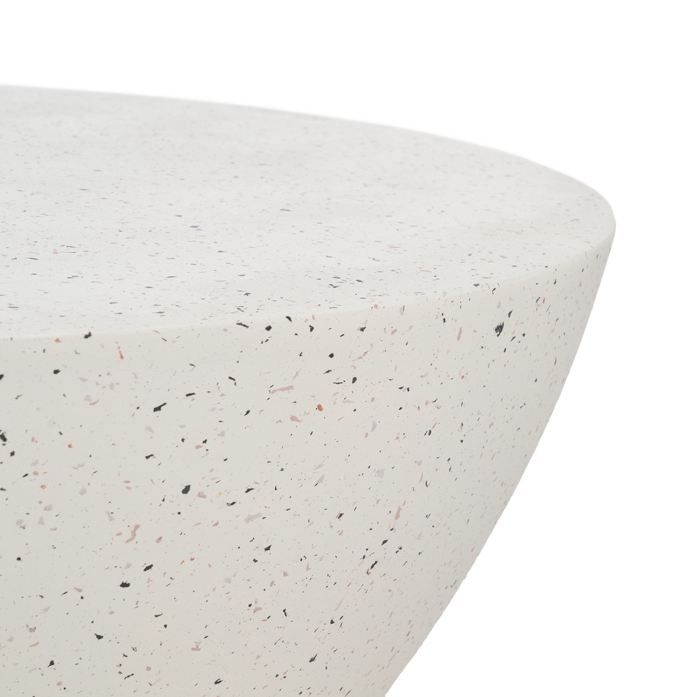 Mesa de centro blanco fibra de magnesio