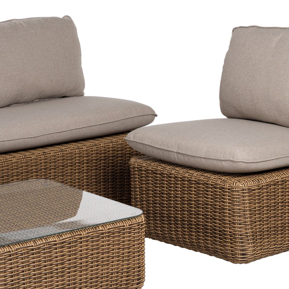 Conjunto jardín PE exterior