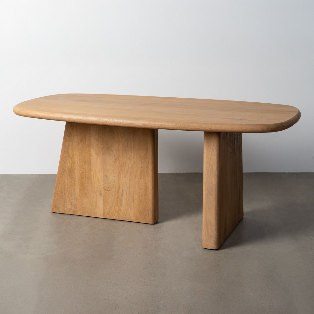 Mesa de comedor natural madera de mango