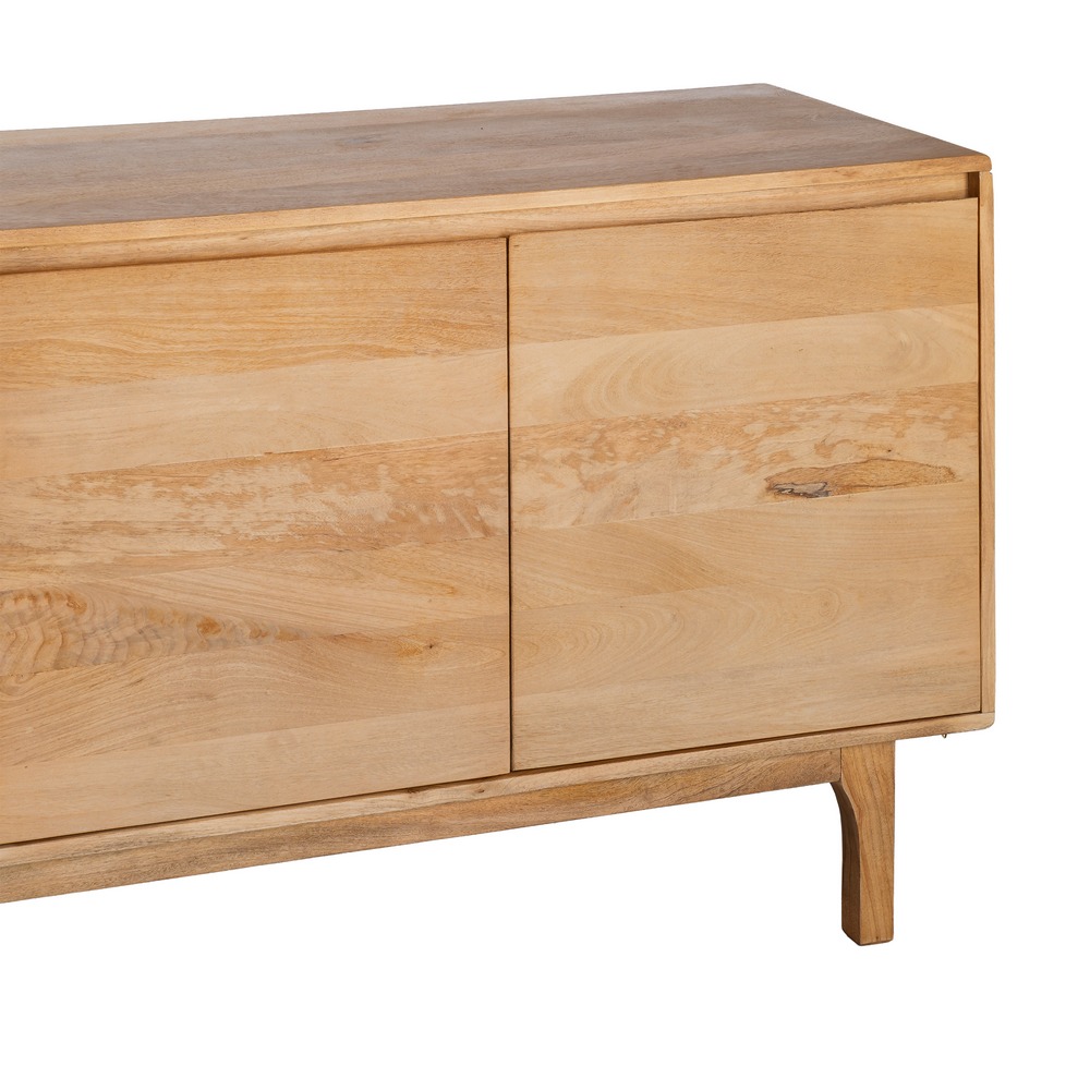 Aparador natural madera de mango, 200x45x76