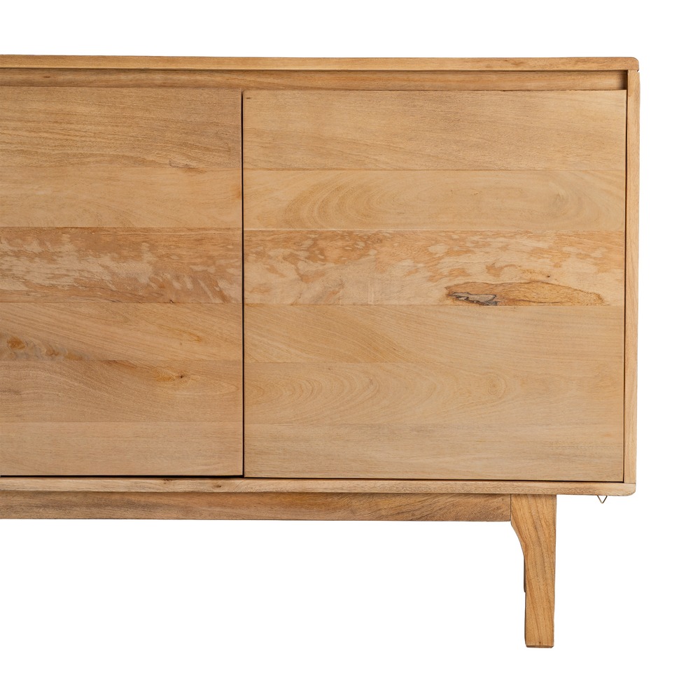 Aparador natural madera de mango, 200x45x76