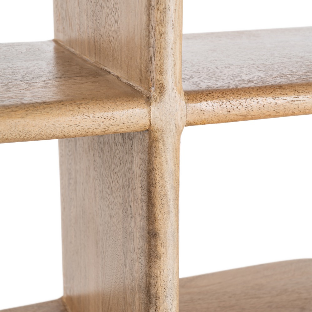 Estantería natural madera de mango