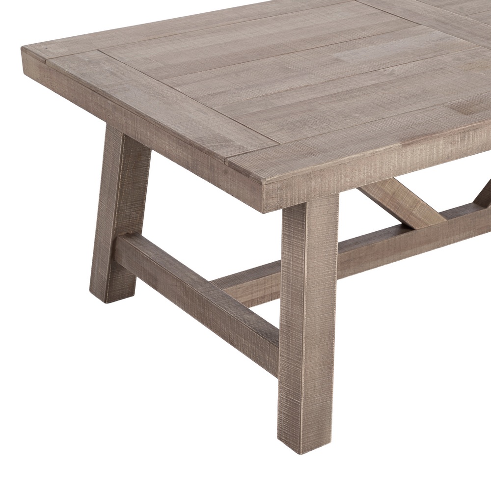 Mesa de centro natural madera de pino