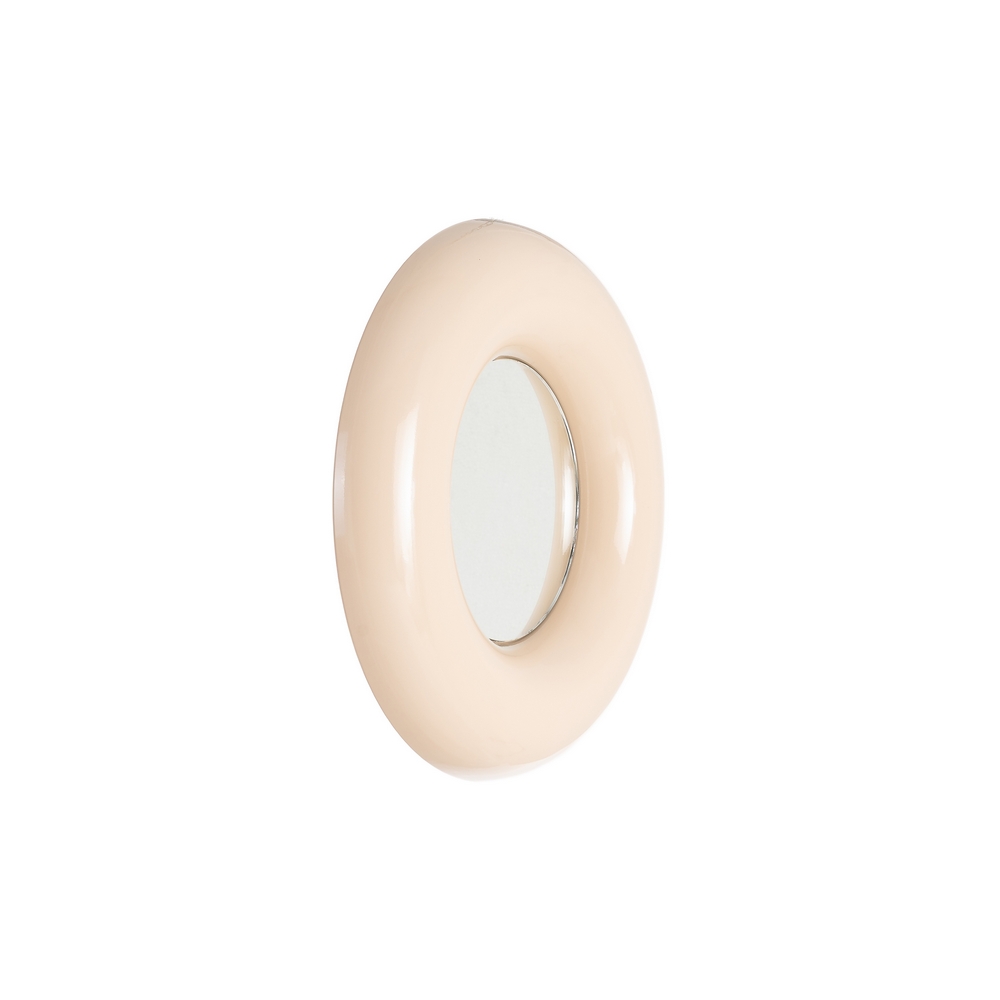 Espejo beige metal