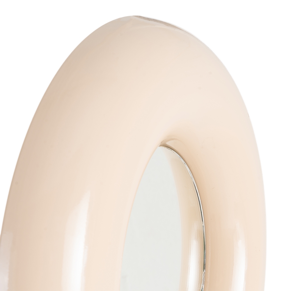 Espejo beige metal