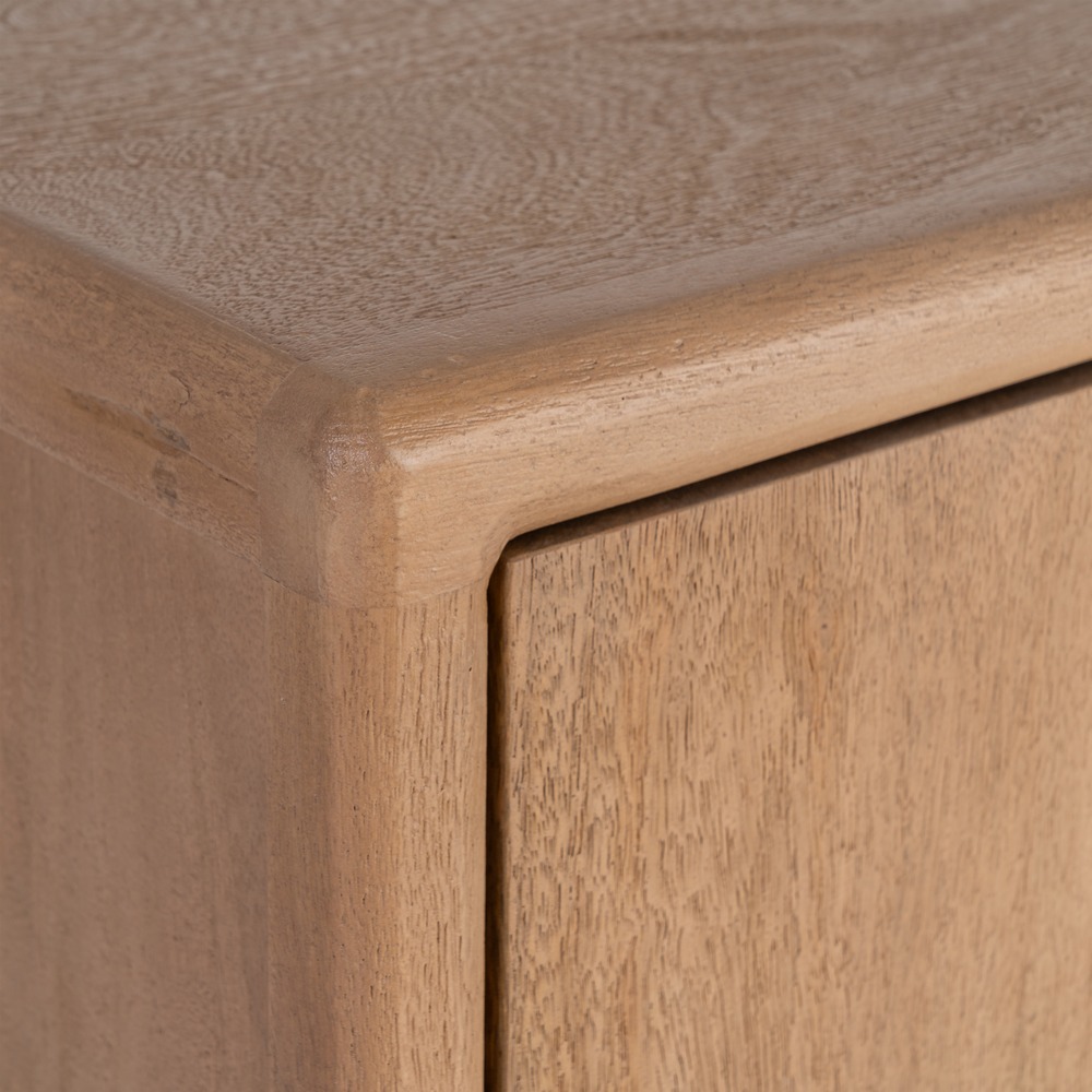 Aparador natural madera de mango, 110x40x80
